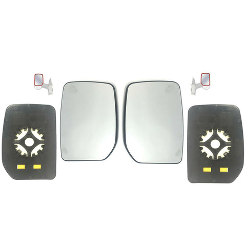 Ford Transit MK6 MK7 Right Left Side Wing Mirror Glass 2000 to 2014 4059965