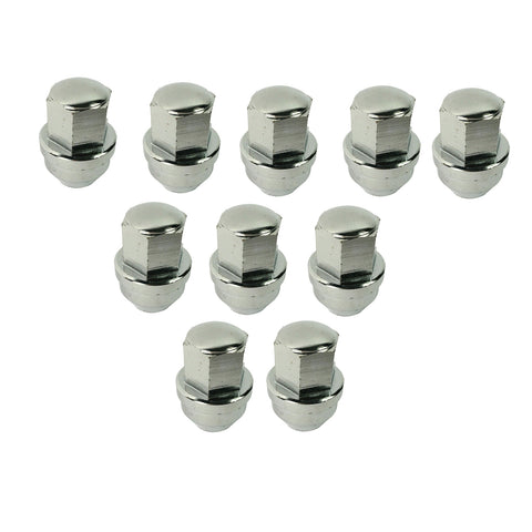 Ford Transit Custom Stainless Steel Cap Wheel Nut 10X 2012 Onwards 5196786