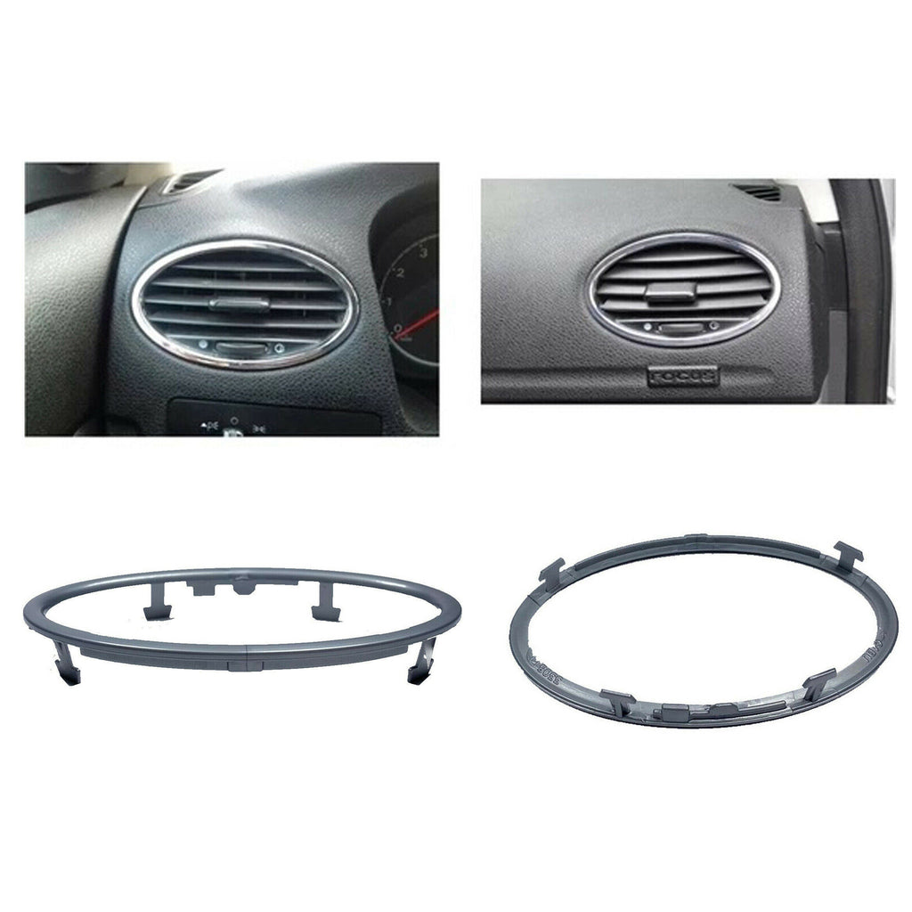 Ford Focus 2005 to 2011 Dashboard Air Vent Frame Grey x 2 4M51A014L21AE