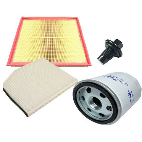 Ford Transit Custom Service Kit Pollen Filter Air Filter Oil Filter Oil Drain Plug