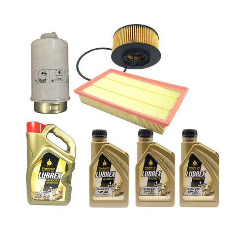 Ford Transit MK6 Service Kit Oil Air Fuel Filter 8L Lubrex 5W-30 2.0 TDCI FWD 1088179