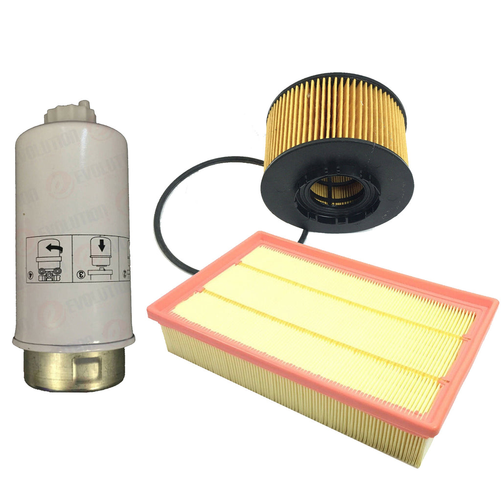Ford Transit MK6 Service Kit Oil Air Fuel Filter 8L Lubrex 5W-30 2.0 TDCI FWD 1088179