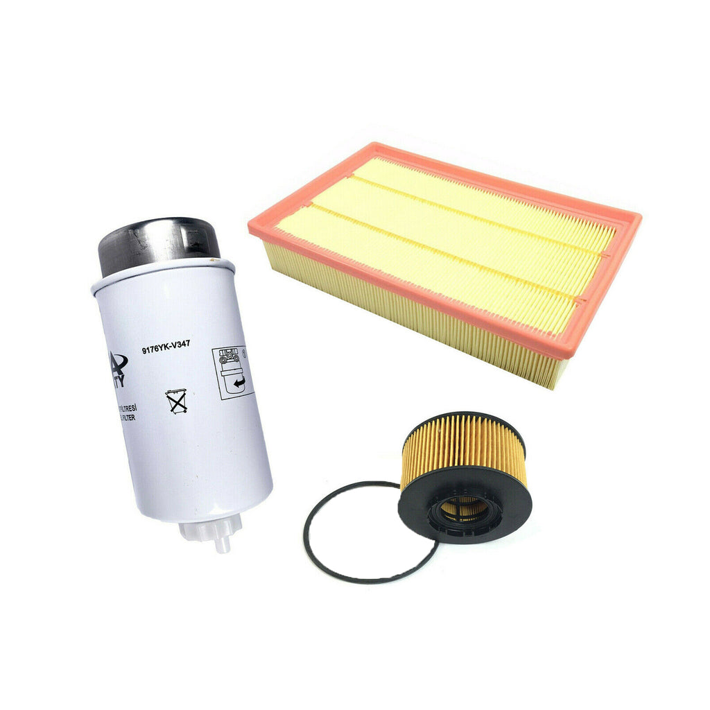 Ford Transit MK6 Service Kit Oil Air Fuel Filter 8L Lubrex 5W-30 2.0 TDCI FWD 1088179