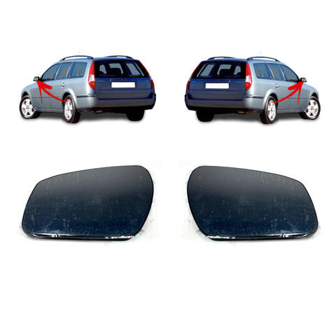 Ford Mondeo MK3 Rh Lh Convex Wing Door Mirror Glass 1117390