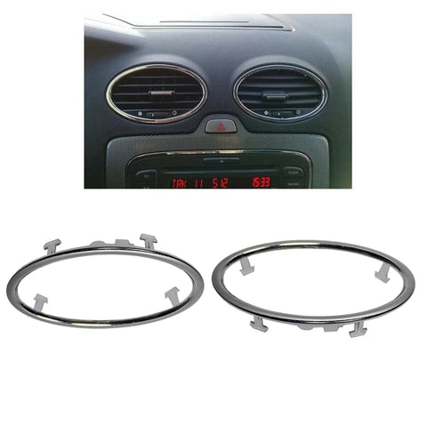  Ford Focus 2005 To 2011 Dashboard Air Vent Frame Chrome Plated x 2 4M51A014L21BC