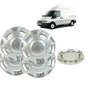 Ford Transit MK6 MK7 Silver Wheel Trim Cover Set 16 Inc 4 Pcs 2000 Onwards