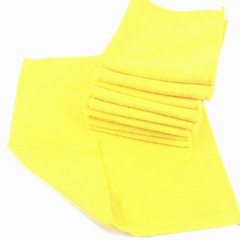 10 Micro Fibre Cloths Lint Free And Reusable - Micro Fibre Dusters 10 Pack