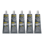5 X MANNOL 9913 TUBE RTV SILICONE SEALANT GRAY GASKET MAKER HIGH TEMP SEALANT