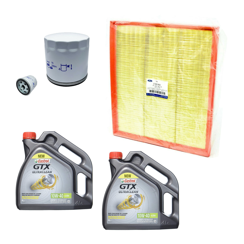 Service Kit Oil Filter Genuine Air Filter Castrol 10W-40