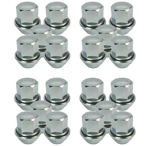 Ford Transit Connect Mondeo Focus Volvo Solid Chrome Wheel Nut 20X 1366029