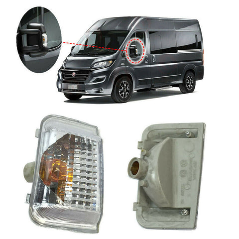 Left Side Mirror Indicator Marker Amber Light Ducato Boxer Relay Jumper 06 On