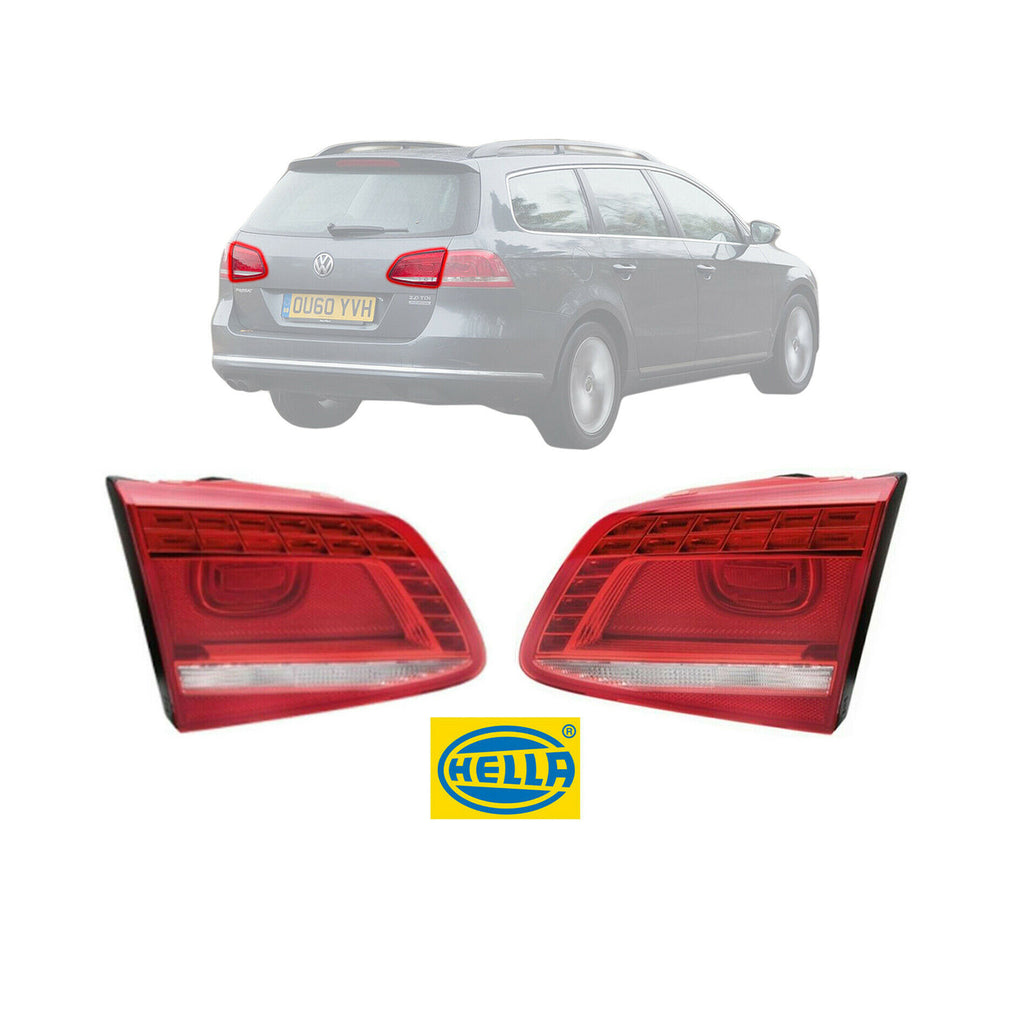 Hella Rear Left Right 12V LED Tail Light Lamp Fits VW Passat B7 Estate 2SB010745
