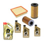 Service Kits Oil Fuel Air Filter And 8 X Lubrex 5W-30 Fully Synthetic Engine Oil Master II Bus