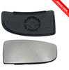 Transit MK8 Transit Parts Lower Door Wing Mirror Glass Driver Right + Back Plate 2014 Onwards