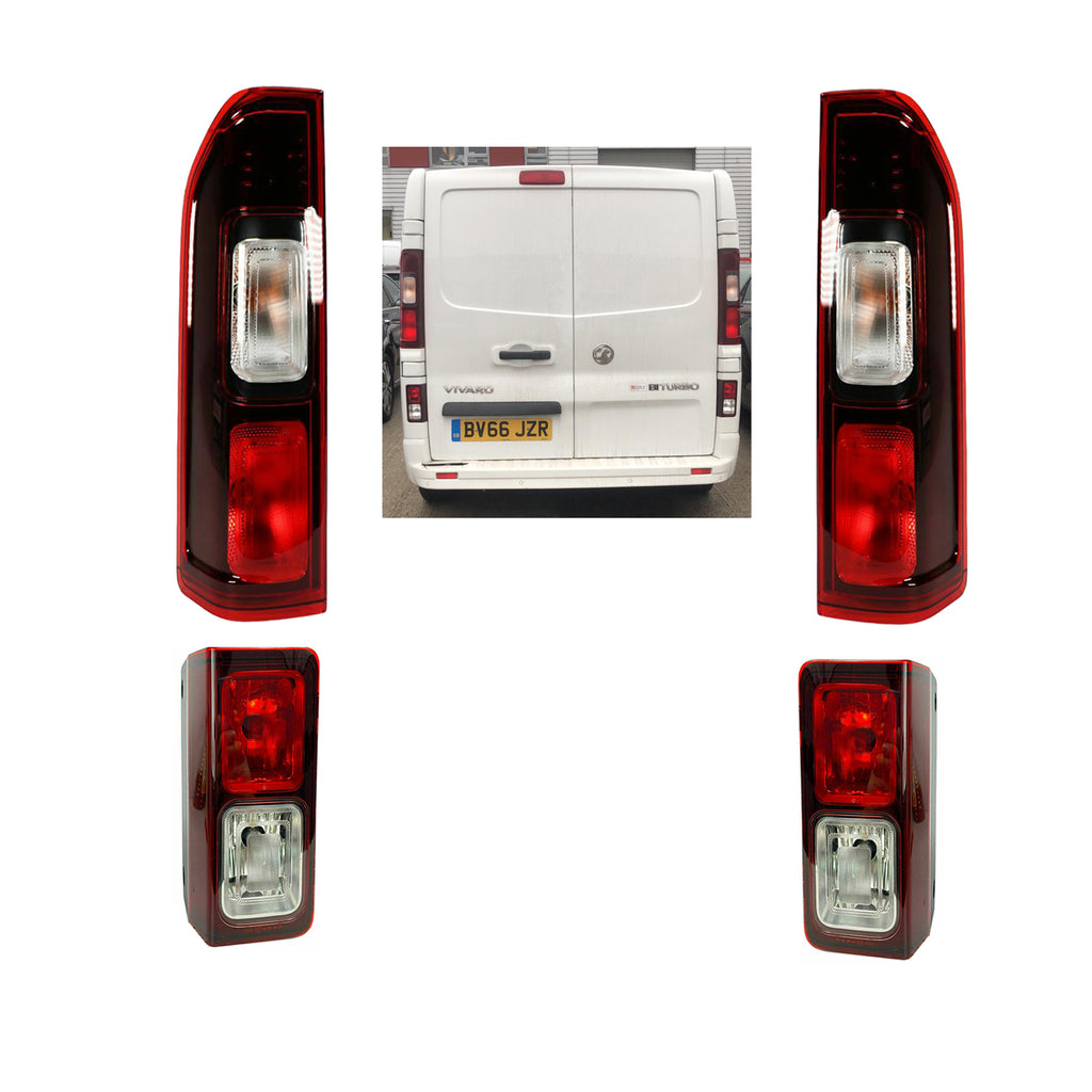 Rear Left And Right Tail Light Lamp Fog Light Assembly Fits Renault Traffic Vivaro B