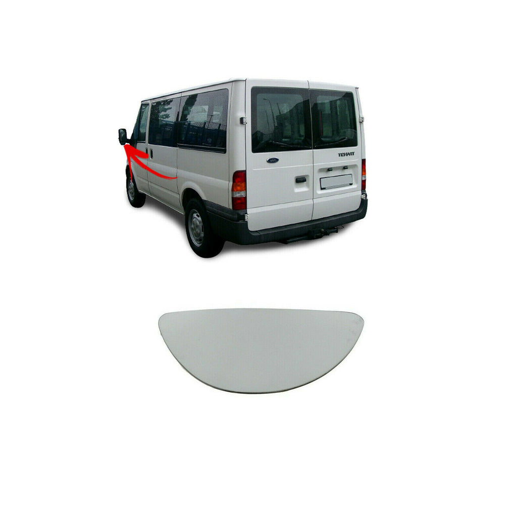 Transit MK6 MK7 Side Wing Mirror Glass Blind Spot Mirror Glass Set 4059969