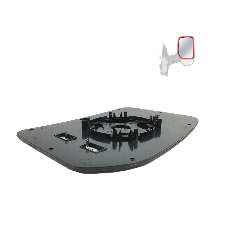 Ford Transit MK6 MK7 Right Side Wing Mirror Blind Spot Heated Glass 4458055