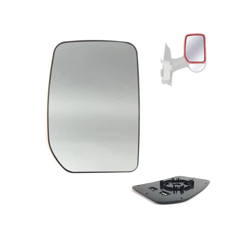 Ford Transit MK6 MK7 Side Wing Mirror Glass Heated Blind Spot Mirror Glass