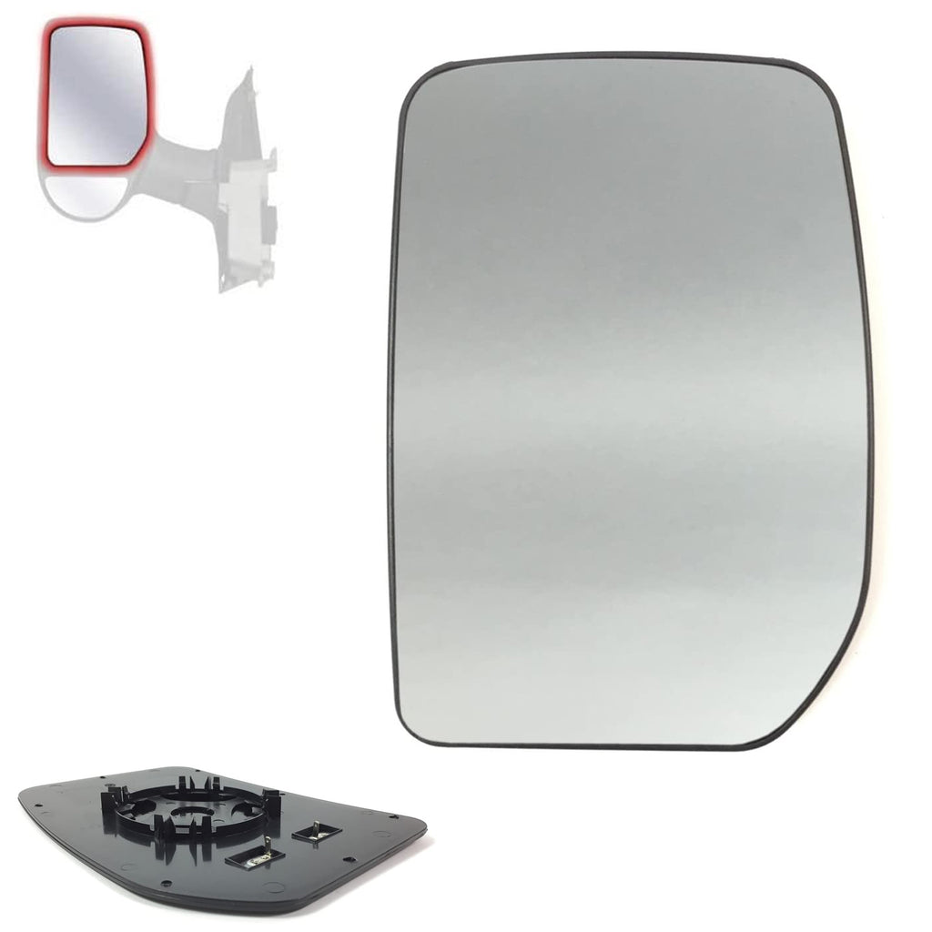 Ford Transit MK6 MK7 Side Wing Mirror Glass Heated Blind Spot Mirror Glass