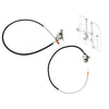 Rear Lh Rh Upper Door Latch Cable Lock Fits Ford Transit  Mk6 Mk7 00 14  1494097