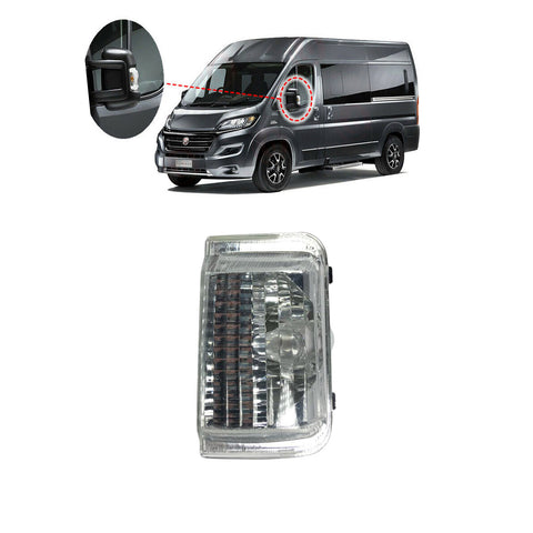 Ducato Relay Boxer 2006 On Right Wing Mirror Cover Lens Lamp 8156.77  6325.H1