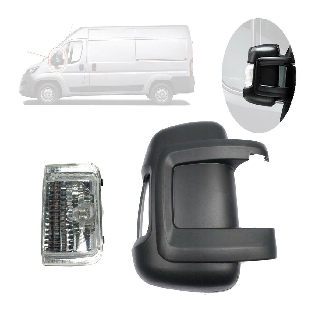 Ducato Relay Boxer 2006 On Right Wing Mirror Cover Lens Lamp 8156.77  6325.H1