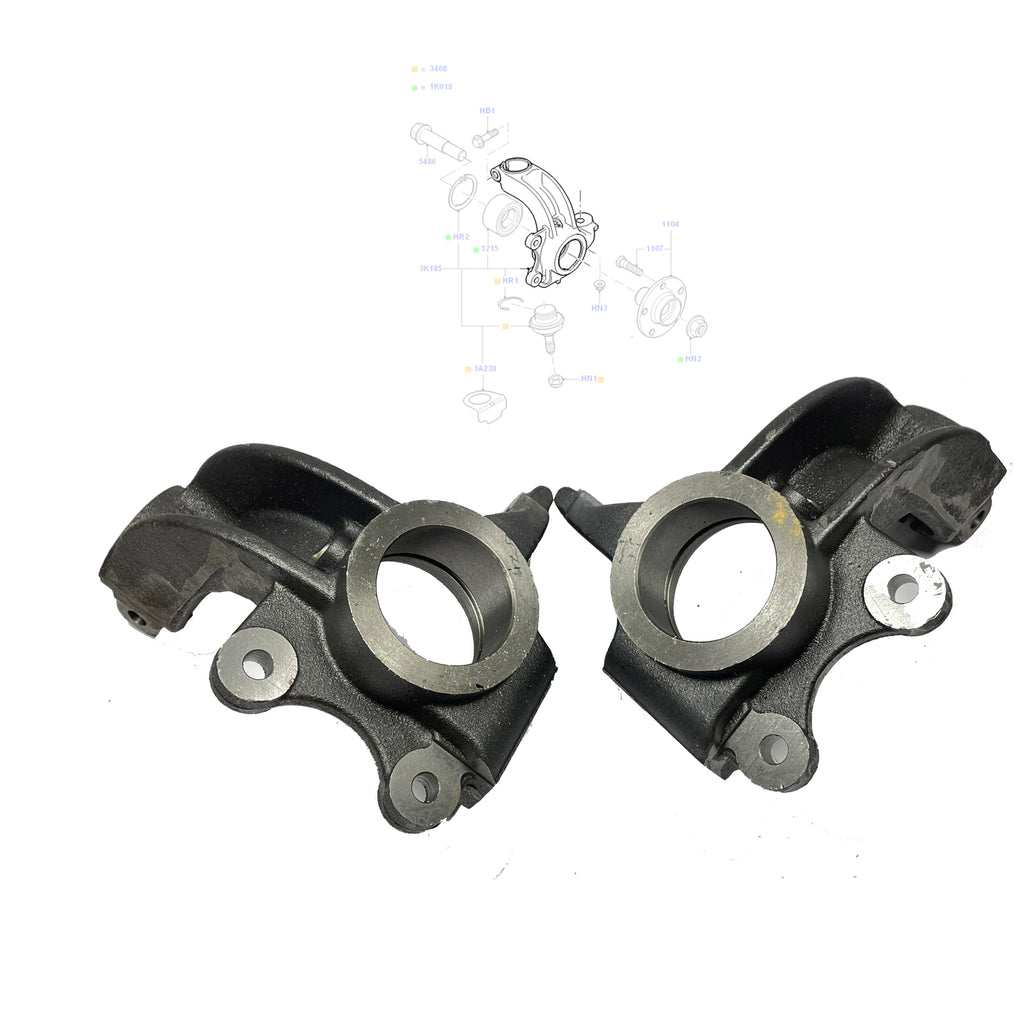 Front Left Right Wheel Hub Knuckle Fits Ford Transit Connect 2002 to 2013  1439609