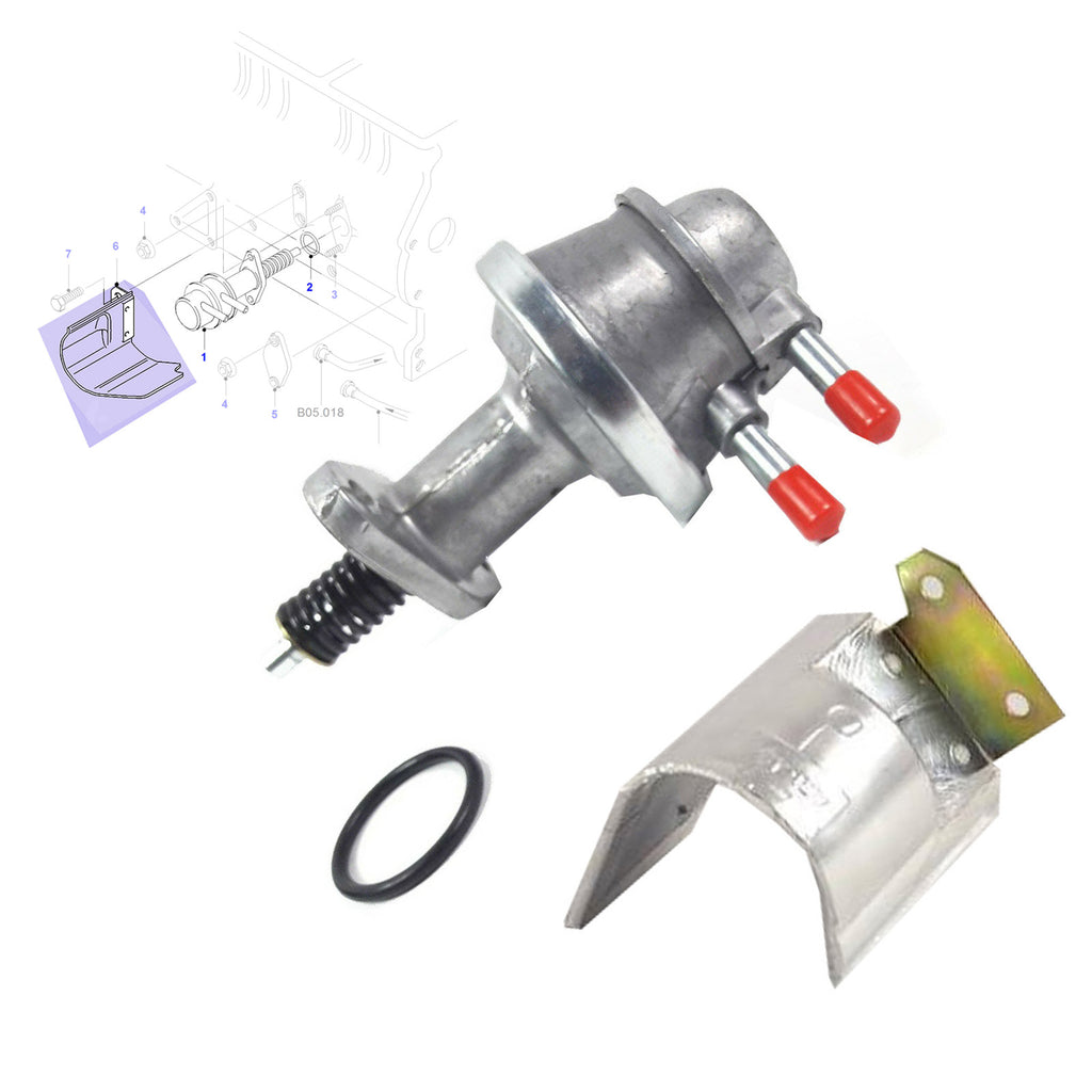 Ford Transit 2.5 TD DI Diesel MK4 MK5 Fuel Lift Pump And Heat Shield  91 to 00 1035875