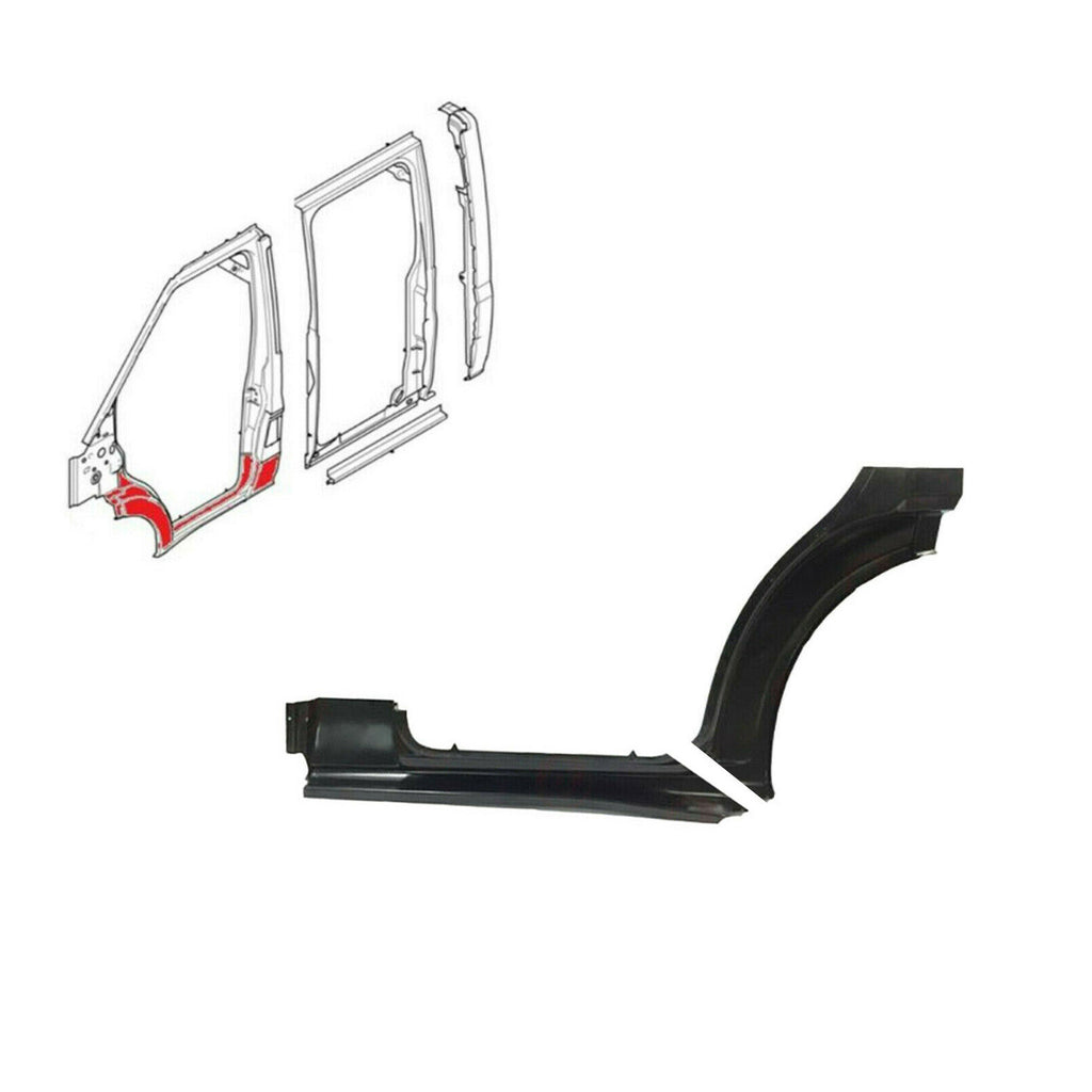 Ford Transit MK6 MK7 Front Wheel Arch Door Sill Lower Repair Part 2X