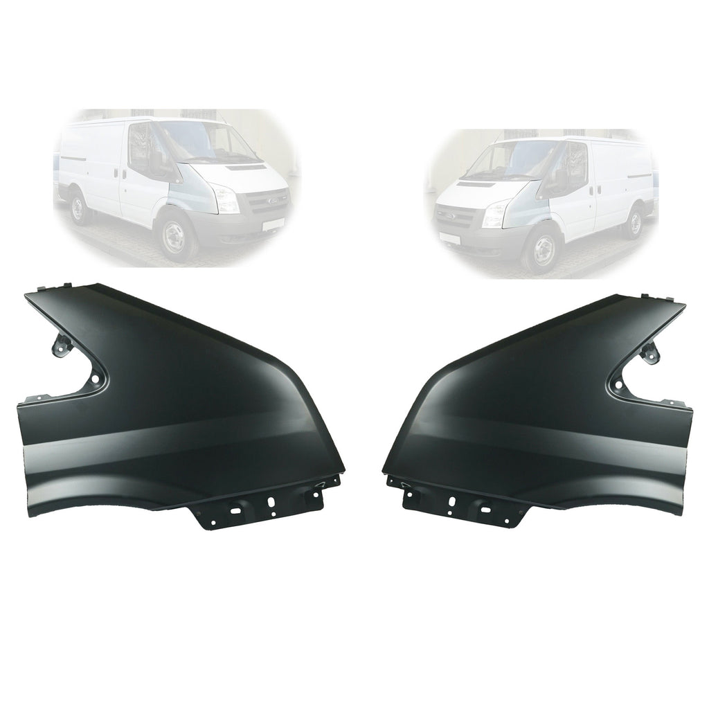 Ford Transit Mk7 2006 to 2014 Front Left Right Wing Fender Panel Set  8C1116015AA