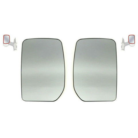  Ford Transit MK6 MK7 Front Right Left Wing Mirror Non Heated Glass Set 4059968 4059964