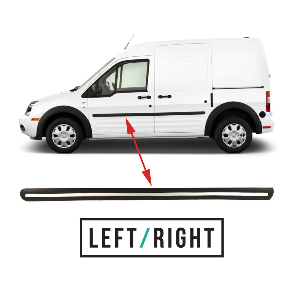 Door Trim Moulding Set Rh Lh Fits Ford Connect 2007 to 2013  9T16V20939AD