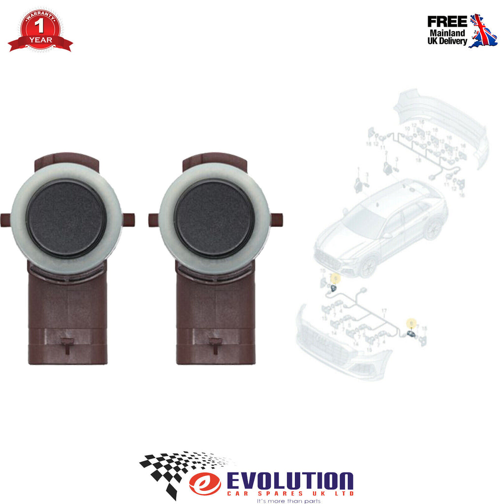 Genuine Front Park Sensor Assist System 2x Fits A6 A7 A8 2017 Onwards  5Q1919297 5Q191929704S