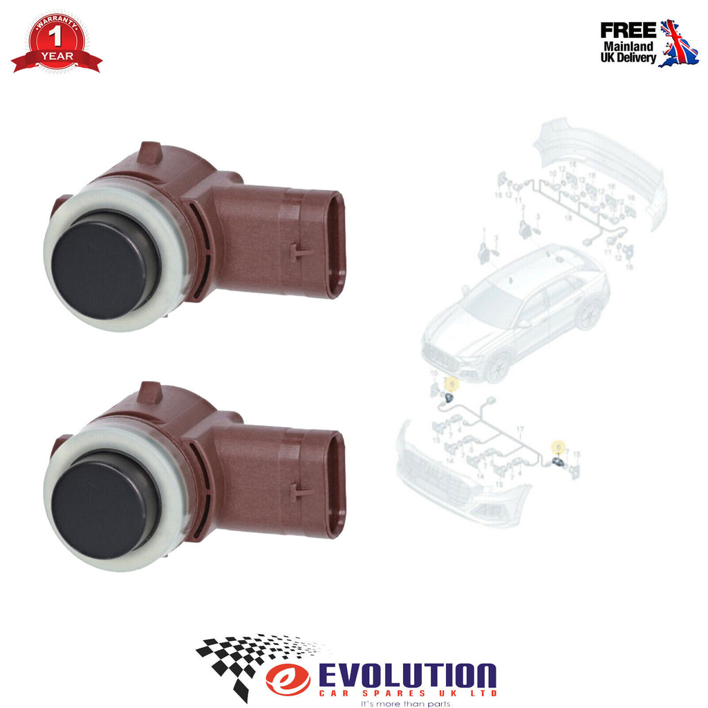 Genuine Front Park Sensor Assist System 2x Fits A6 A7 A8 2017 Onwards  5Q1919297 5Q191929704S