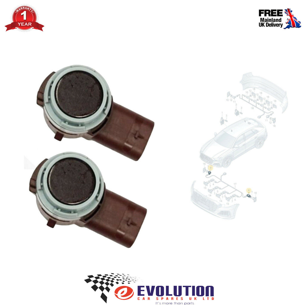 Genuine Front Park Sensor Assist System 2x Fits A6 A7 A8 2017 Onwards  5Q1919297 5Q191929704S
