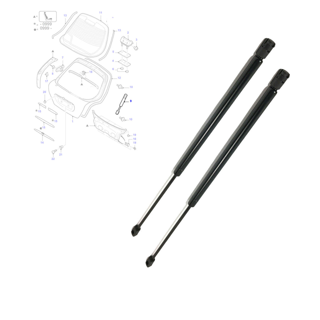 Ford Mondeo Boot Gas Strut Tail Gate Spring 1993 to 2000  1020155