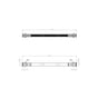 VW Golf III 2.8 2.9 1991 to 1999 Front Brake Hose Set