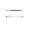  Mercedes Benz M Serie W163 1998 to 2005 Rear Brake Hose Set 1634201348