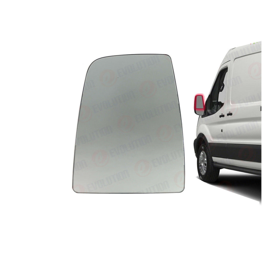 Wing Mirror Upper Glass Left Near Side Fits Ford Transit MK8 2014 On 1823985
