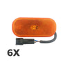 Ford Transit MK8 X6 Side Marker Light Lamp Lens With Lamp 2014 Onwards 1832493