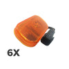 Ford Transit MK8 X6 Side Marker Light Lamp Lens With Lamp 2014 Onwards 1832493