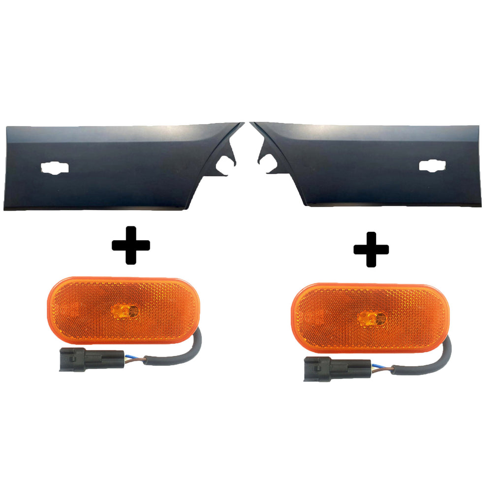 Ford Transit MK8 Rear LH and RH Door Moulding With Signal BK31V29397CF5CND