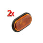 Renault X2 Side Indicator Repeater Lens Light Orange Colour 7700822136