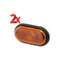 Renault X2 Side Indicator Repeater Lens Light Orange Colour 7700822136