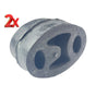 X2 Dacia Renault Exhaust Mounting Rubber Buffer Silencer Holder 6001547472