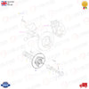 FRONT RH / LH 14" WHEEL HUB + BEARING KIT FITS FORD TRANSIT MK4 MK5 1991/00, SWB