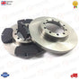 REAR BRAKE DISCS + PADS SET FITS FORD TRANSIT MK7 LWB, JUMBO 2007-14
