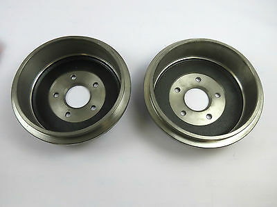 2 X REAR BRAKE DRUMS FITS FORD TRANSIT CONNECT ,TOURNEO 1.8 TDDI, TDCI, 4937320