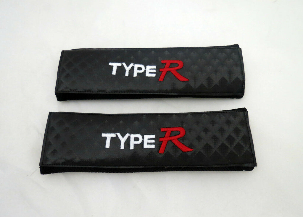 A PAIR OF CAR SEAT BELT PAD PROTECTORS