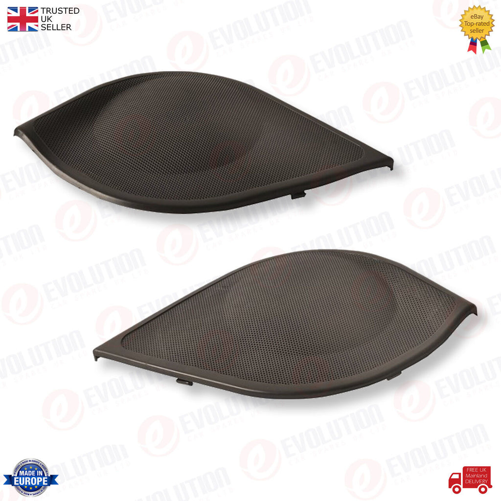 A PAIR OF REAR DOOR SPEAKER PANEL COVER TRIMS FIT VAUXHALL VECTRA B 1995/03